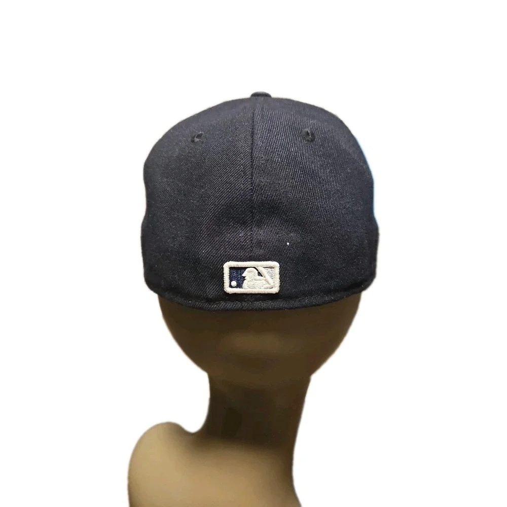 New York Yankees Hat New Era Cap7 Black White Onfield59Fifty Fitted Baseball MLB